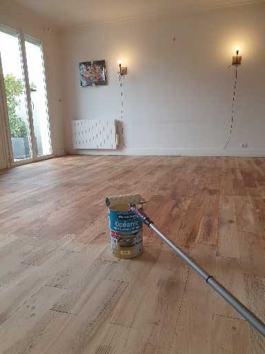 Rénovation d'un parquet